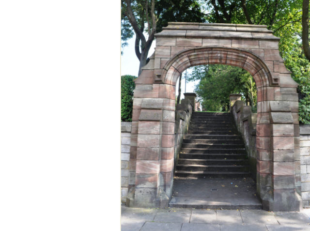 Boundarywall & 2 arches to W&S of Churchyard of All Saints